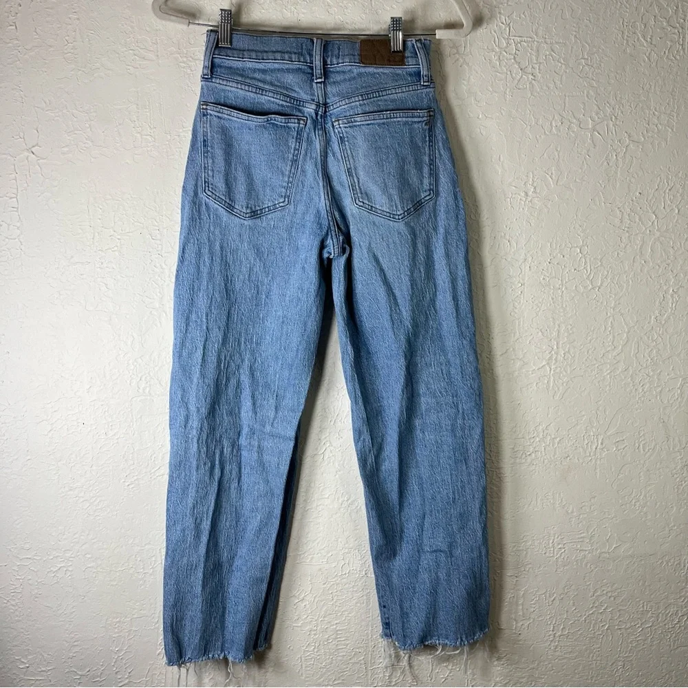 Madewell The Perfect Vintage Wide Leg Crop Jeans Altoona Wash Comfort Stretch - Picture 10 of 15